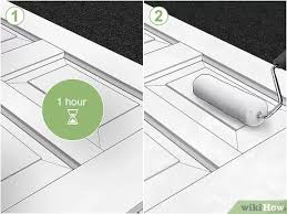 You can use a paintbrush to paint smaller areas the roller can't reach. How To Paint Oak Doors White With Pictures Wikihow