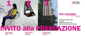 Only for women. Una sedia nel verde - risultati concorso