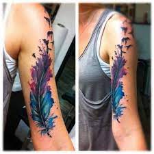 Pin By Jessica Abel On Tattoo Ideas Tattoos Cool Tattoos Watercolor Tattoo Feather
