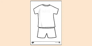 Make your world more colorful with printable coloring pages from crayola. Football Strip Colouring Sheet Colouring Sheets