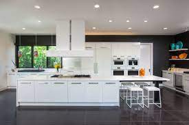 If thermofoil was invented for anything, it apparently was invented for the sheer purpose of creating white kitchen cabinetry. Gloss White Modern Kitchen Cabinets Crystal Cabinets