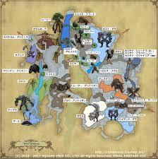 Ff14 ギラバニア辺境地帯 デイリーモブハンマップ Pc スマホ 例のff14 Blog