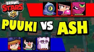 Choose your fighter and get through numerous battles, improving his skills and making him more powerful. Puuki Vs Ash Epic Brawl Stars Battle Ash Youtube