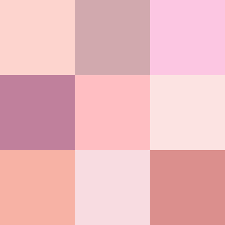 Pink colors are usually light or desaturated shades of reds, roses, and magentas which are created on computer and television screens using the rgb color model and in printing with the cmyk color model. Shades Of Pink Wikipedia