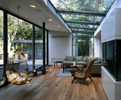 Residential Winter Garden Images Living Room Winter Garden Verglaung Wooden Floor Hanging Basket Chair Jpg 600 495 Pixels House Design Architecture House Home