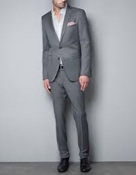 Posted by sergio in men's clothing, suits & tailoring in newcastle. Grey Tailored Blazer Suits Man Zara United States Mens Outfits Bond Suits James Bond Suit