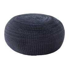 Https Www Ikea Com No No P Sandared Puff Mork Bla 50363970 Ikea Pouffe Ikea Ottoman