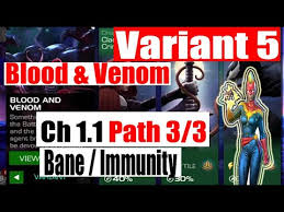 Personajes que tengo y los que me faltan de 5 mcoc all champions april 2021. Variant 5 Ch 1 1 Path 3 3 Bane Immunity Marvel Contest Of Champions Youtube