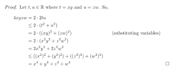 How To Correctly Format And Align A Latex Proof Tex Latex Stack Exchange