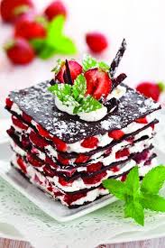 Millefeuilles De Chocolat A La Fraise Une Douceur Gourmande Du Printemps Recette Entremet Chocolat Chocolat Alimentation