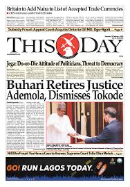 And largely travel through arid hot deserts. Saturday 10th February 2018 By Thisday Newspapers Ltd Issuu