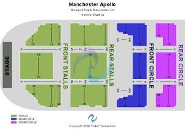 Manchester Apollo Tickets And Manchester Apollo Seating