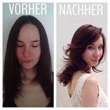 Frisuren für dünnes, feines haar. Calligraphycut Vorher Nachher Hair Makeover Haar