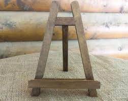 Large Rustic Chic Table Top Easel Natural Or Rustic Stain Art Tabletop Easel Diy Easel Wooden Easel