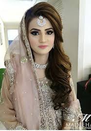 Engagement Nikkah Bride Pakistani Bridal Makeup Hairstyles Bridal Hairstyle Indian Wedding Pakistani Bridal Hairstyles