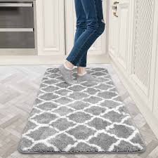 Wellnessmats are 100% made in the usa with a 20 year warranty. Buy Aibob Kitchen Mat Oversized Anti Fatigue Comfort Standing Rugs 24 X 59 Heavy Duty Non Slip Cushioned Kitchen Floor Mats Waterproof Grey Online In Indonesia B091gz4l43