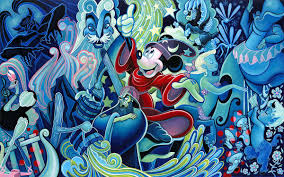Did You Know Fantasia Is 128 Minutes Long Making It The Longest Disney Animated Film Considering That There S Disney Fine Art Disney Artwork Fantasia Disney