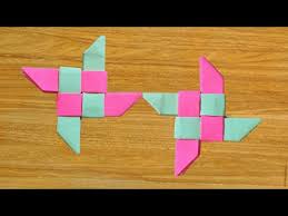 Kali tobikin.com memberikan contoh cara membuat origami bintang ninja. Cara Membuat Bintang Dari Kertas Origami Yang Mudah Part1 Origami Bintang Origami Ninja Shuriken