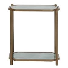 Kendall Rectangle Glass Side Table In 2020 Rectangle Side Table Glass Side Table Living Room Living Room Side Table