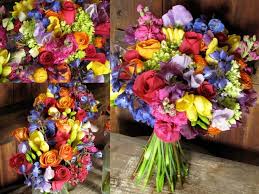 Poly Chromatic Flower Posies Gorgeous Colour Harmony Www Chirpee Net Purple Wedding Bouquets Wedding Bouquets Pink Wedding Flowers