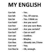 Our English Singlish Singapore The Libyan Esther Kofod Www Estherkofod Malaysia Travel Language Singapore