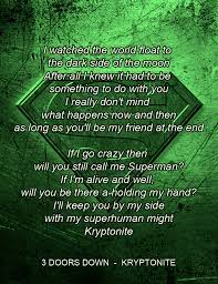 3 doors down kryptonite