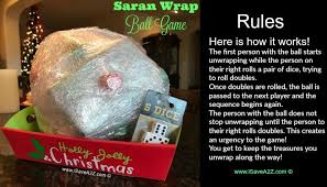 The Saran Wrap Ball Game Rules And Ideas Saran Wrap Ball Game Holiday Party Games Christmas Party Games