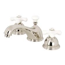 Best bathroom sink faucets 2020 suvs. Polished Brass Kingston Brass Ks3962px Restoration Widespread Lavatory Faucet With Porcelain Cross Handle Faucet Handles Tools Home Improvement Rayvoltbike Com