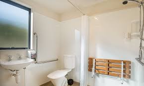 Because of the reduction of muscle tone in the elderly, a higher toilet can ease the movement of sitting and especially getting up. How To Design A Bathroom For The Elderly Design Cafe