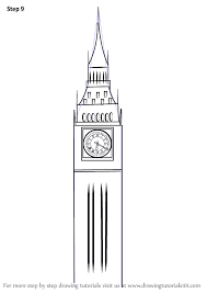 Learn How To Draw Big Ben Other Places Step By Step Drawing Tutorials Big Ben Drawing Big Ben Drawings