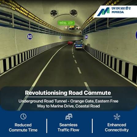 The construction of the underground tunnel is a significant step towards improving connectivity between the east and west coasts of South Mumbai. It will complement other major projects in the region, such