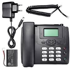 Hot Fixed Wireless Gsm Desk Phone Sim Card Mobile Home Office Desktop Telephone Ebay Link Office Desktop Wireless Telephone Desk Phone