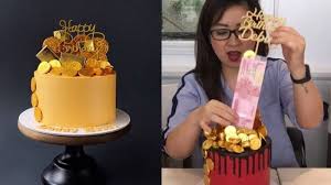 Cara menarik uang dari snack video. Money Cake Kue Ulang Tahun Yang Bisa Keluar Uang Saat Ditarik Bagaimana Cara Buatnya Tribun Style Line Today