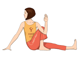 Yoga Pose Dedicated To The Sage Marichi Iii Posturas De Yoga Posturas Yoga