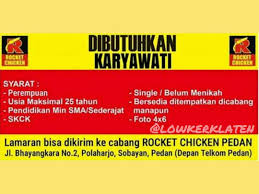 Maret 2001 sampai september 2004, kasir pada pt budi mulia, jalan andalas no. Lowongan Kerja Ukm Klaten Lulusan Sma Cari Kerja