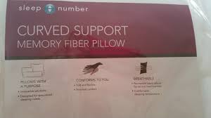 Sleep number curved pillow case. Sleep Number Curved Support Memory Fiber Pillow Reviewed And Rated