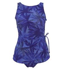 Carol Wior Sarong Front Mastectomy Swimsuit At Swimoutlet Com