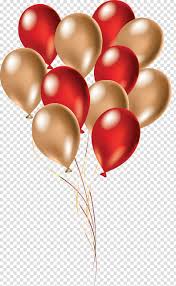 Balloon Birthday Red Balloons Transparent Background Png Clipart Hiclipart