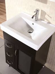 The narrow vanity is excellent for small bathrooms. 24 Milan Single Bath Vanity Bathgems Com