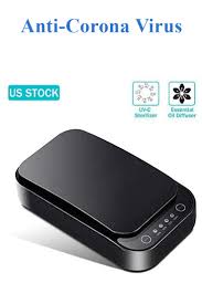 Phone Uv Sanitizer Portable Uv Light Cell Phone Sterilizer Smartphone Cleaner Aromatherapy Functio In 2020 Smartphone Cleaning Phone Smartphone