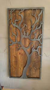 Pin By Megan Strain On Metal Hand Made Metal Tree Wall Art Metal Tree Plasma Art