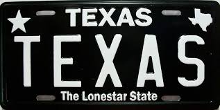 Other types of texas license plates include: Texas State License Plate Novelty Fridge Magnet
