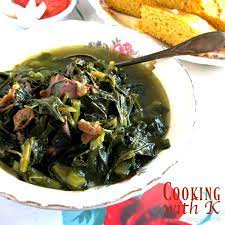 Southern Style Collard Greens Granny S Recipe Greens Recipe Southern Style Collard Greens Collard Greens Recipe