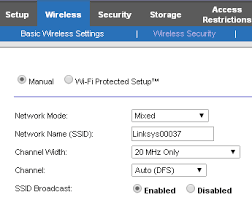 Linksys Official Support Changing The Wi Fi Name Ssid Of A Linksys Router With Classic Web Based Setup Page