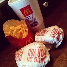 Burger Mcdonalds And Cheeseburger Image Food Junk Food Snacks Aesthetic Food