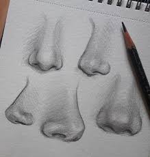 10 Amazing Nose Drawing Tutorials Ideas Brighter Craft Art Sketches Sketches Nose Drawing