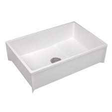 mop basin 24x36 in white overstock