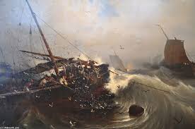 Ambroise Louis Garneray Peche Bateau Bateaux De Peche Bateaux Peinture