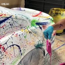 However, this technique is not. This Car Splatter Paint Job Is Unreal Video Dailymotion