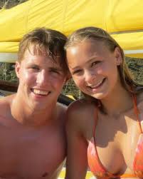 Happy Valentine's Day. I love you through every phase of life 💙  @tomchiggins #valentines #highschoolsweethearts